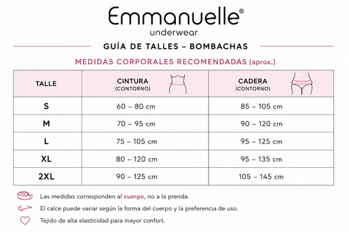 Bombacha Emmanuelle en algodón pack por 2unid