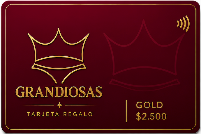 Tarjeta de regalo GRANDIOSAS