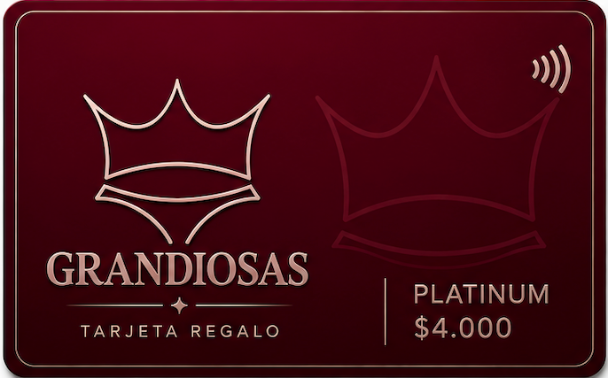 Tarjeta de regalo GRANDIOSAS