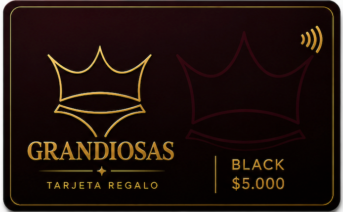 Tarjeta de regalo GRANDIOSAS