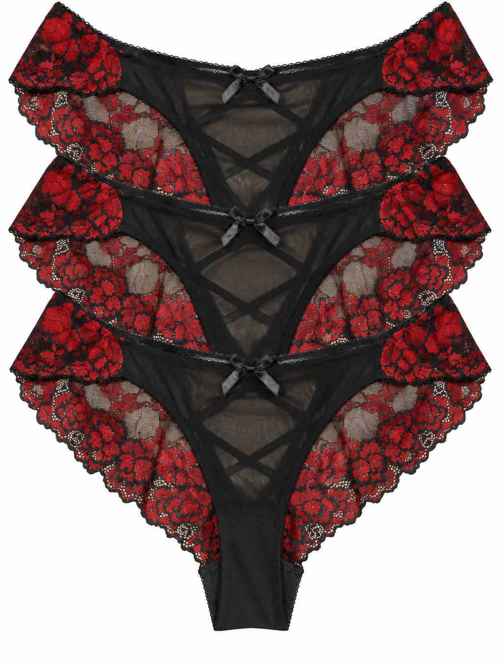 Pack x3 Culottes de Encaje