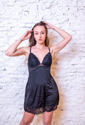 Baby Doll Isabella con Copa y Encaje – Sin Aro